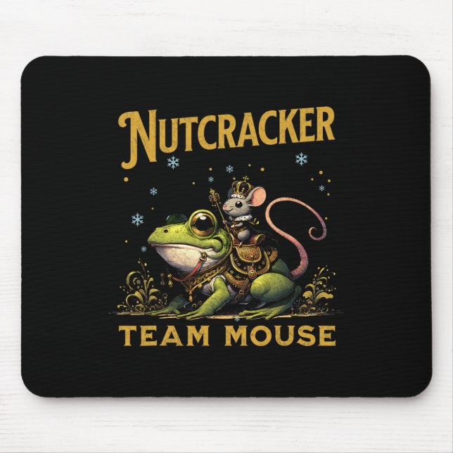 Team Mouse King Nutcracker Riding Frog Llet Dance  Pad (Front)