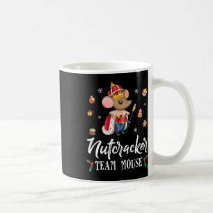 Team Mouse Nutcracker Christmas Dance Fun Soldier Coffee Mug