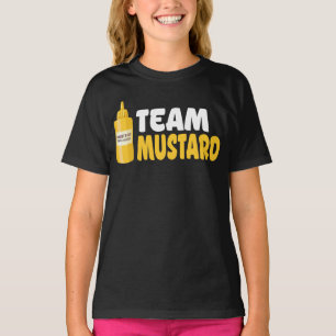 Team Mustard Halloween Costume Mustard Foodie T-Shirt