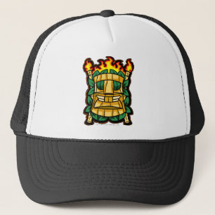 Team Mystery Island Logo Trucker Hat