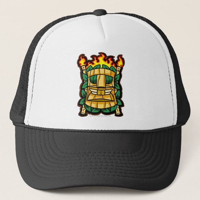 Team Mystery Island Logo Trucker Hat (Front)