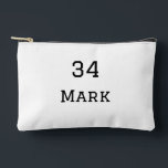 team name add player name date sports men  accessory pouch<br><div class="desc">design</div>