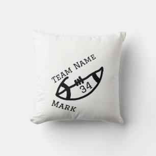 team name add player name date sports men cushion
