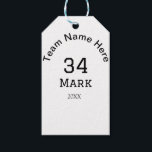 team name add player name date sports men  gift tags<br><div class="desc">design</div>