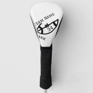 team name add player name date sports men golf head cover