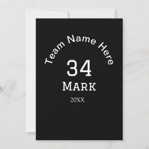 team name add player name date sports men invitation