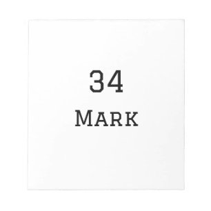 team name add player name date sports men notepad