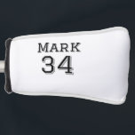 team name add player name date sports men vintage  golf head cover<br><div class="desc">design</div>