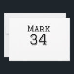 team name add player name date sports men vintage  invitation<br><div class="desc">design</div>