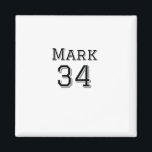 team name add player name date sports men vintage  magnet<br><div class="desc">design</div>