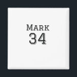 team name add player name date sports men vintage  magnet<br><div class="desc">design</div>