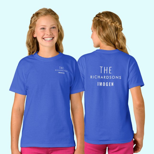 Team Name Family Sports Party Gameswear T-Shirt (Creator Uploaded)