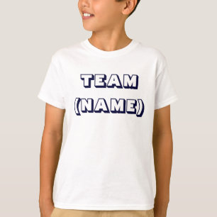TEAM (NAME) Kids T-shirt