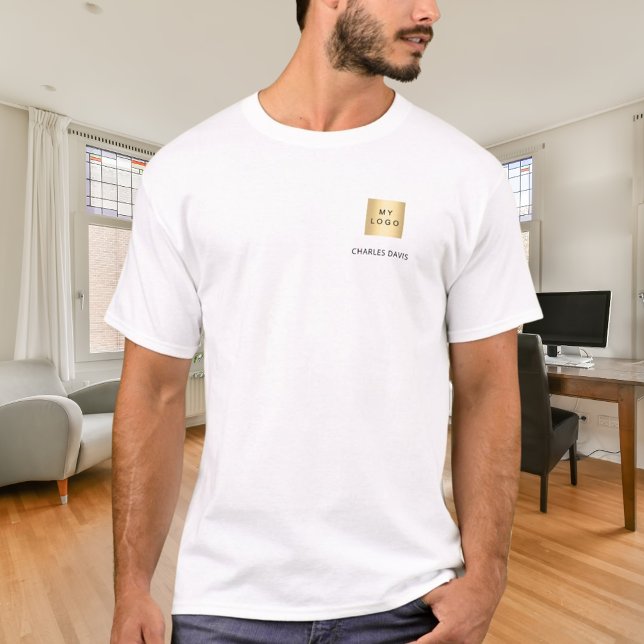 Team name logo business T-Shirt (Creator Uploaded)