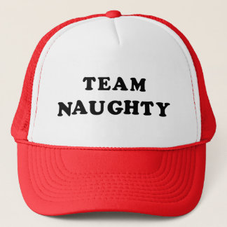 Team Naughty Christmas Trucker Hat