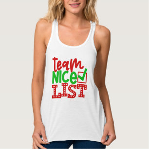 Team Nice List - Christmas Designs-56587 Singlet
