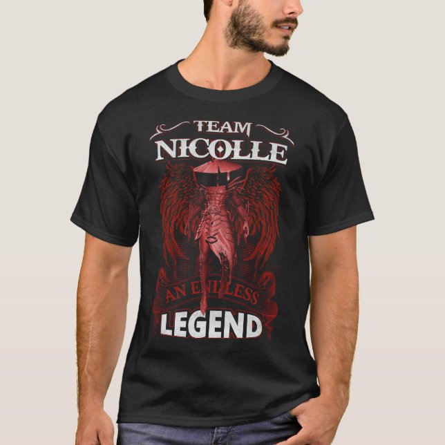 Team NICOLLE - An Endless LEGEND T-Shirt (Front)