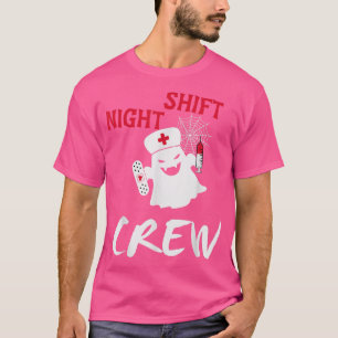 Team Night Shift Nurse Halloween Costume Halloween T-Shirt