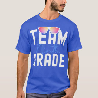 Team Ninth Grade Squad Teacher Student Back To Sch T-Shirt