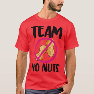 Team No Nuts Funny Gender Reveal  T-Shirt
