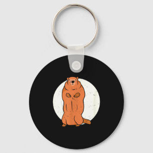 Team No Shadow Crew Groundhog Full Moon Groundhog Key Ring