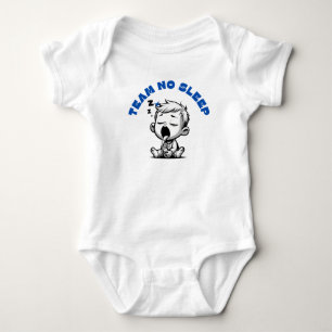 Team No Sleep Baby Bodysuit