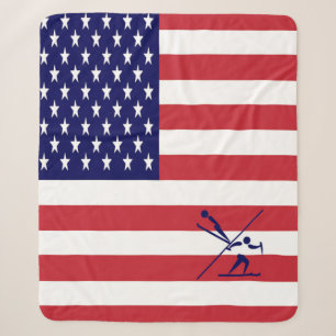 Team Nordic USA Sherpa Blanket