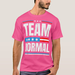 Team Normal Vintage Us Flag Patriots T-Shirt