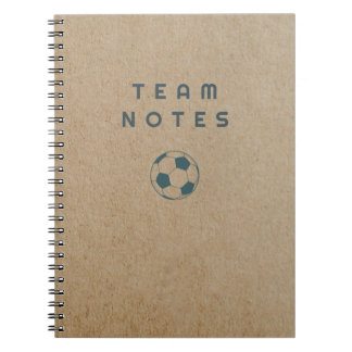Team Notes - Football Notebook
