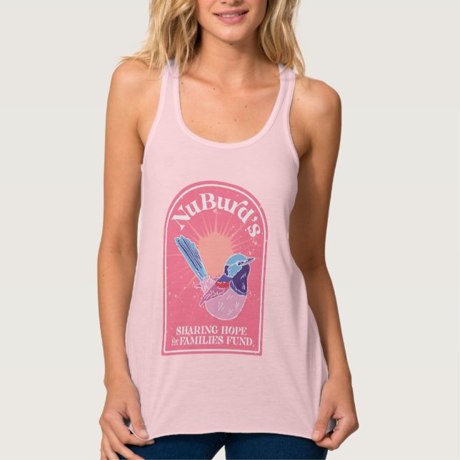 Team NuBurd Womens Tank - Pink (Front)