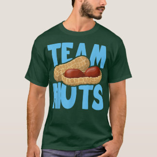 Team Nuts Funny Matching Party Baby Boy Gender Rev T-Shirt