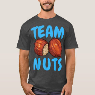 Team Nuts Gender Reveal Boy Matching Family Baby P T-Shirt