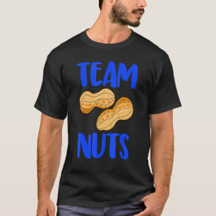 Team Nuts Gender Reveal Peanut Love T-Shirt
