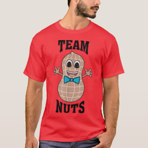 Team Nuts gender reveal pregnancy announcement bab T-Shirt