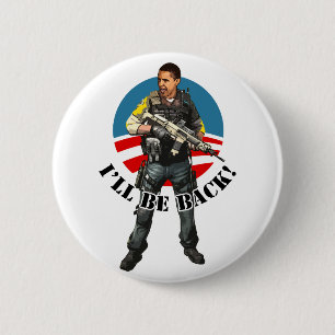 Team Obama 2012 6 Cm Round Badge
