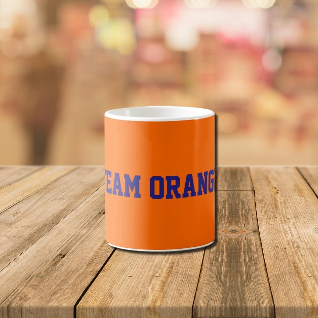 Team Orange    Coffee Mug (Creator Uploaded)