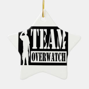 Team Overwatch Ceramic Tree Decoration