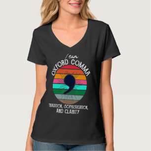 Team Oxford Comma Preservation Society T-Shirt