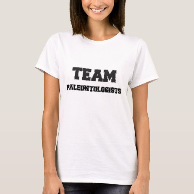 Team Paleontologists T-Shirt (Front)