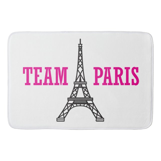 “Team Paris” Bath Mat (Front)