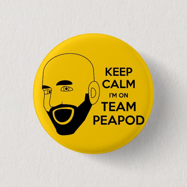 Team Peapod Button (Front)