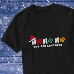 Team Pickleball Ho Ho Ho Christmas T-Shirt