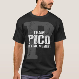 Team PICO Lifetime Member T-Shirt