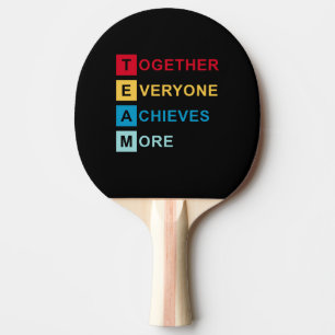 Team Ping Pong Paddle