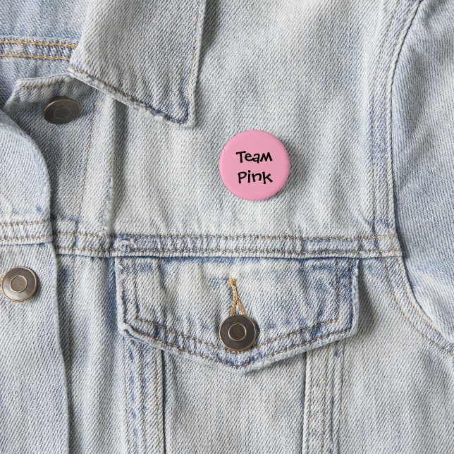 "Team Pink" Button (In Situ)