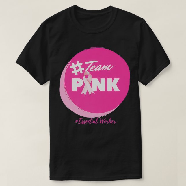 Team Pink Premium  T-Shirt (Design Front)