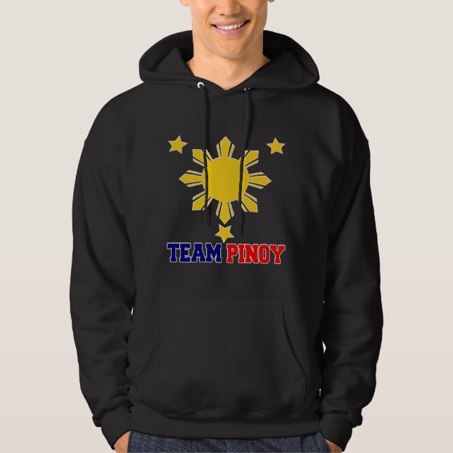 Team Pinoy 3 stars and a Sun Hoodie (Front)