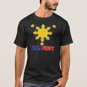 Team Pinoy 3 stars and a Sun T-Shirt