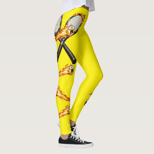 Team Platypus Tennis Leggings (Right)