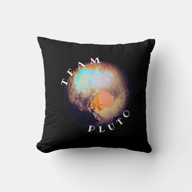 Team Pluto Cushion (Front)